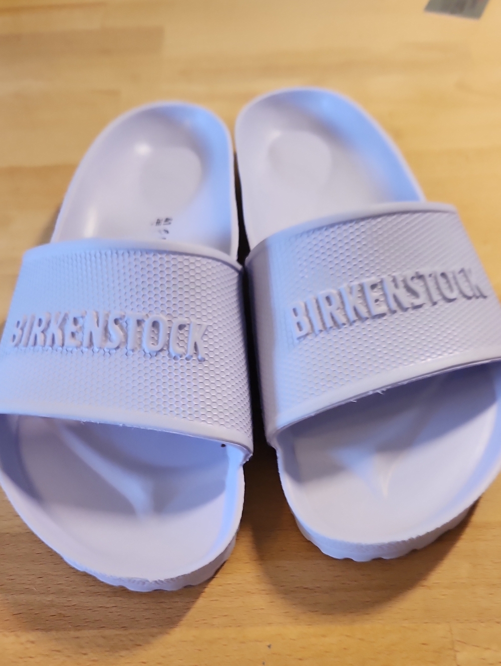 Birkenstock Lilac Slide Sandals